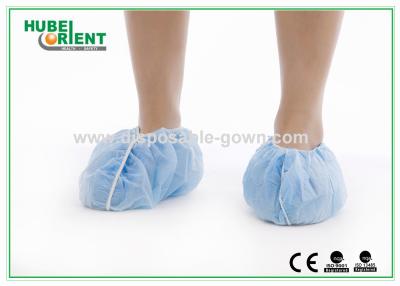 Cina Blu Non Tessuto Disposable Use Copertura per scarpe per la protezione Uso in camera bianca in vendita