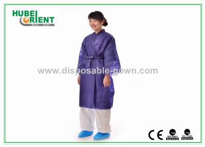 China Weibliche Schönheitsjacke Einweg-Kimono-Kleid Dunkelblau 100 x 140 cm zu verkaufen