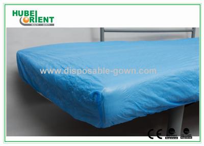 China Breathable CPE  Disposable Bed Protectors Hospital Bedding Cover To Prevent Cross Infection for sale