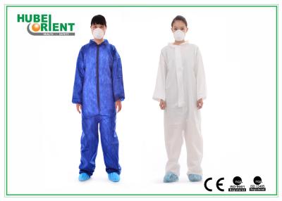 China PP Medische Mens Geïsoleerde Overalls / Custom Chemical Overall Suit Eco - Friendly Te koop