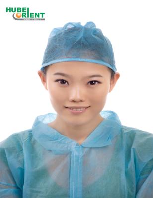 Chine Anti-poussière à usage unique Couverture de cheveux médicale Bouffant avec cravate arrière à vendre