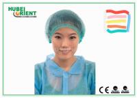 中国 ISO13485 二重弾性のある使い捨て用非織物外科用マブキャップ 販売のため