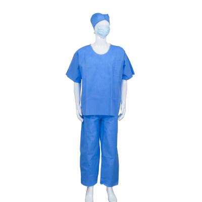 China Waterproof Antibacterial Disposable SMS Medical Pajamas for sale