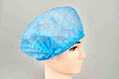 Chine 25 grammes non tissé double élastique à usage unique bonnet à tête ronde à vendre