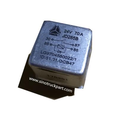 China SINOTRUK TRUCK SINOTRUK HOWO Spare Part LG9704580022 70A 24V RELAY for sale