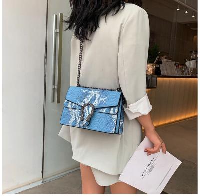 China Fashion ladies fashion handbags Serpentine Crossbody Shoulder Bag Luxury women's leather designers purses and handbags for sale