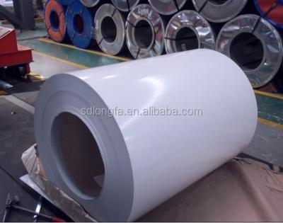 China Material of white container plate board (prepainted steel metal sheet coils), ppgi for sale