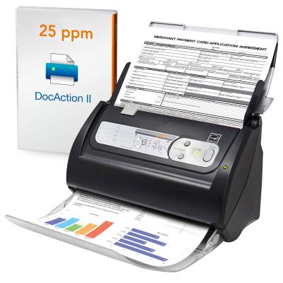 China Plustek PS186 Duplex Color Document Scanner, One Touch Button with Auto Feeder, Auto Direction Finder. Easy to use. Windows only A4 for sale