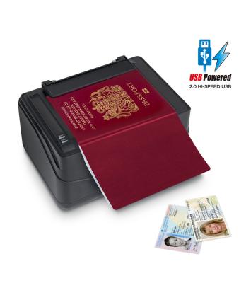 China Plustek X-mini - Passport Scanner, ID Drivers License Reader - Read Doc. ICAO 9303 with recognition software 125 x 88 mm for sale