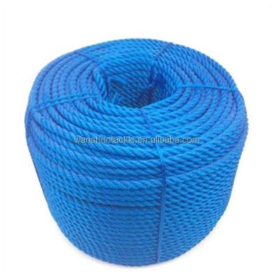 China PE/PP/PA/PET as demand polyester rope twist rope braided rope for mooring and fishing for sale