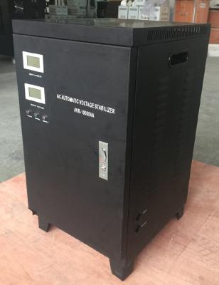 China Automatic Stabilizer 10KVA , 10kva Servo Voltage Stabilizer SVC Voltage Regulator Price Input 90v for sale