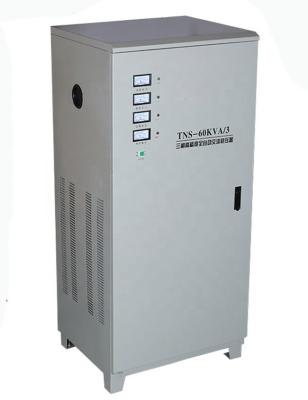 China SVC 60kw svc servo voltage stabilizer, 75kva three phase automatic voltage stabilizer/regulator for sale