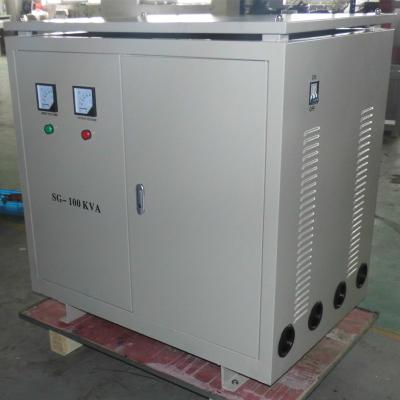 China 100kva Power Dry Type Transformer Natural Air Cooling , 100kva Dry Type Transformer for sale