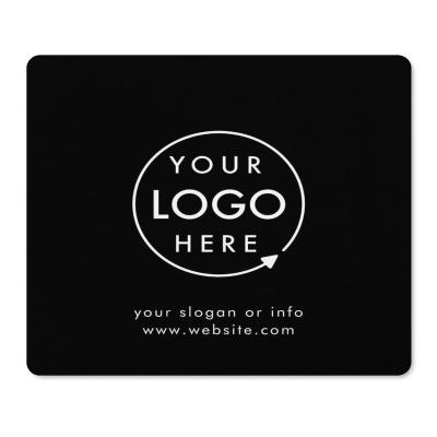 China Water resistance logo | Business Corporate Company Minimalist Mouse Pad for sale