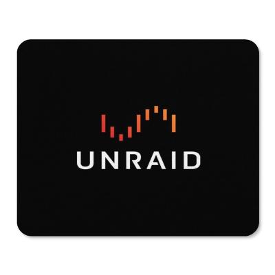 China Water Resistance Unraid Mouse Pad - Black for sale