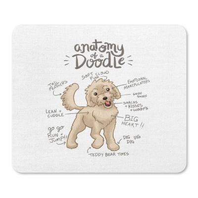 China Water Resistance Doodles_-_Anatomy Mouse Pad for sale