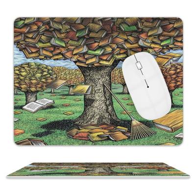 China Water Resistance Book Tree Mousepad for sale