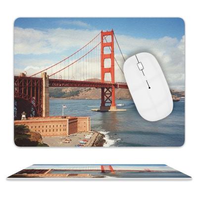 China Water Resistance Golden Gate Bridge Mouse Pad for sale