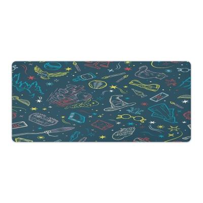 China Water Resistance Artifacts Scratch Art Pattern Mouse Pad for sale