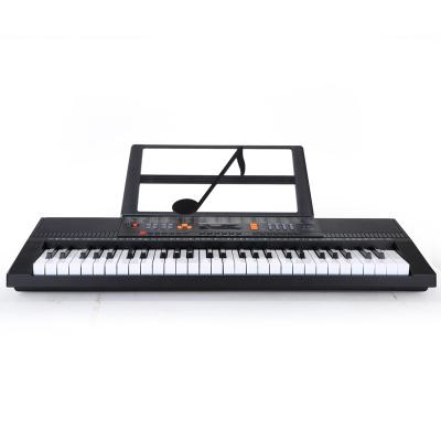 China Yongmei YM-568 54 Key 128 Color 3 Stage Piano Educational Sound Key Study Electronic Instrument Piano Organ for sale