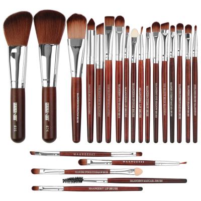 China Smudge Brush 22pcs Make Up Brushes Custom Unique Logo Eyeshadow Makeup Set Brush Smudge Black Diamonds Make Up Brushes For Makeup for sale