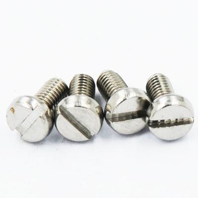 China Stainless Steel Slotted Stainless Steel Bolt Cylinder Head Screw for sale