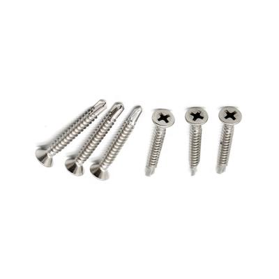 China Stainless Steel Flat Head Cross Countersunk Tapping Screw for sale