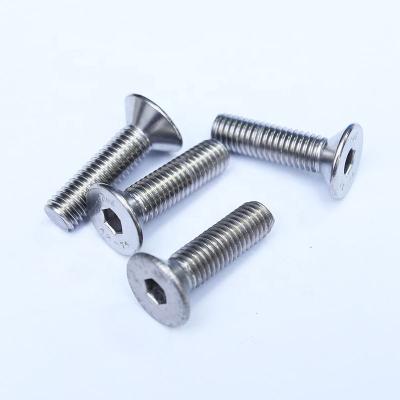 China Flat Din 7911 Standard Screw /din Screw Stainless Steel Hexagon Screw for sale