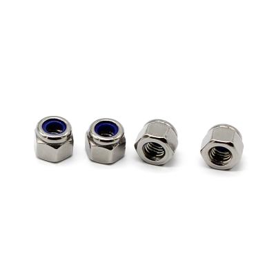 China General Useful Industry Fasteners Top Grade Nylock Nut Wheel Locking Self Locking Nuts for sale