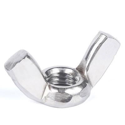 China High Precise M2.5 Plated Coarse Threaded Butterfly M2.5 General Industry Lock Wing Nut for sale