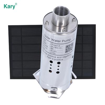 China Developing World Water Solutions Kary 24v Low Flow Rate Max Lift 8m Fountain Pump FP1.5T-8-24 Stainless Steel DC Pumps Can Be System Customized DMX-512 for sale