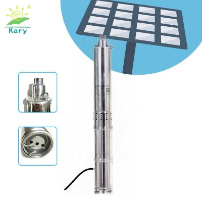 China kary solar submersible pumps price dc water pump 48v irrigation system for agriculture for sale