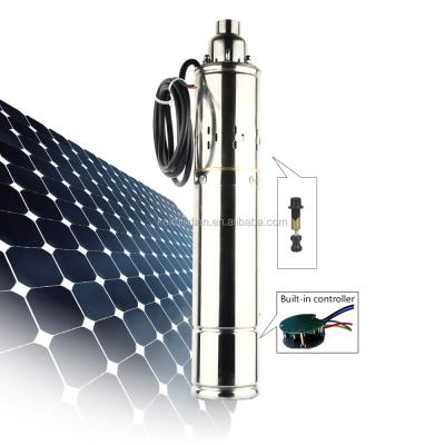 China Developing World Water Solutions 300w 24v DC Brushless Solar Controller Submissible Water Pump for sale