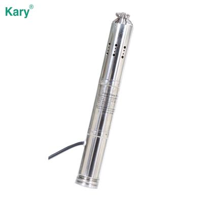 China Kary 24v 1inch Outlet Lift 30m Water Solutions Developing World Max DC Submersible Brushless Solar Water Pump 2000l/h S242T-30 for sale