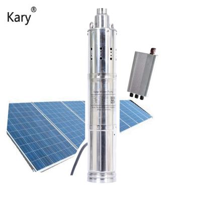 China World Water Solutions Developing Deep Well Kary 3000l/h Lift 70m Water Pump 24v Submersible Machine For Agricultural Farm Irrigation 3.5FLD3-70-24-690 for sale