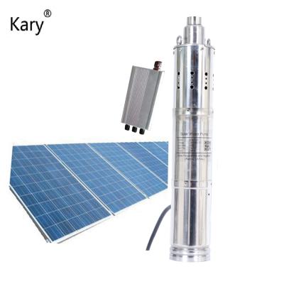 China Developing World Water Solutions Kary Max Solar Lift 60m DC 24v Water Submerged Pump For Deep Well 3.5FLD3-60-24-540 for sale