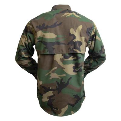 China High Quality Tactical Windproof Jackets Pocket Camouflage Frog Suits Tactical Uniform for sale