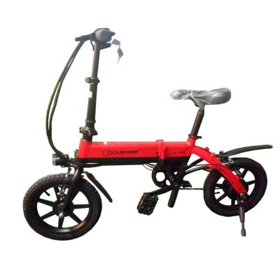 China 36V 250W Lithium Battery Electric CITY eBike Aluminum Alloy 14inch Foldable Electric Bicycle Folding Bike for sale