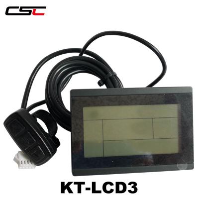 China CSC CE Approved KT LCD3 Display With KT-LCD3 LCD Display Electric Bicycle Bicycle Speed ​​Meter for sale