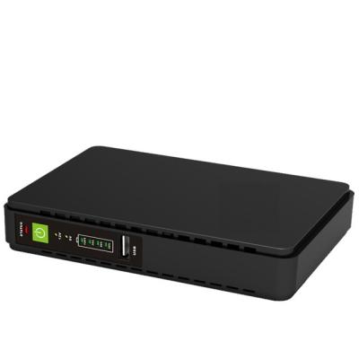 China Networking 8800mah Lithium Battery Mini UPS Power Supply Online Backup DC 5v 9v 12v 1A for sale