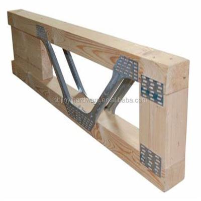 China Hotel Galvanized Roof Truss Nail Plate For Timber Trusses 100*150mm for sale