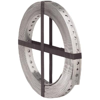 China Construction Galvanized Perforated Circle Punch Band Iron Strap Connecting Piece for sale