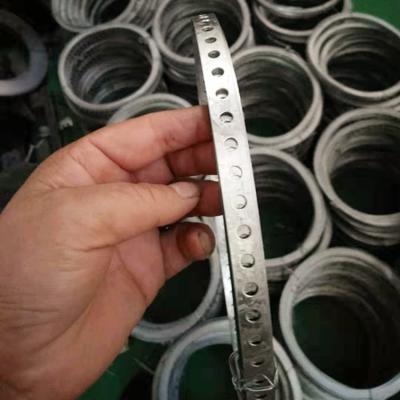 China Construction Galvanized Punching Circle Iron Strapping Band for sale