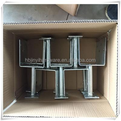 China Wooden House Structural Galvanized Post Anchors Bracket for sale