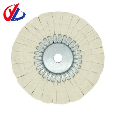 China Dark Edging Machine Cotton Cloth Polishing Wheel With Steel Core For Woodworking Dark Edging Machine 200X19X20mm for sale