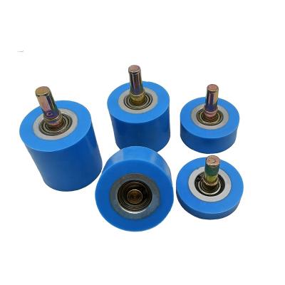 China High quality machinery repair shops woodworking wrapping machine silica gel wheel silicone roller with supporting wrapping machine parts for sale