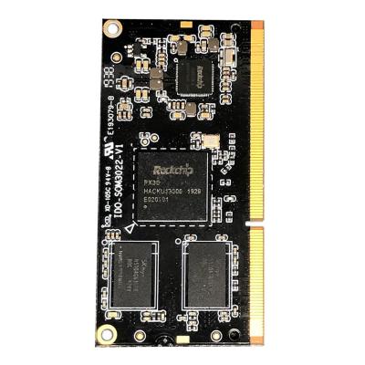 China Industry control system on module integrated circuit rockchip px30 SOM module support Android or Linux system used for audio HMI for sale