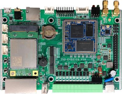 China Gateways and Control Industrial PCBA Equipment IoT Motherboard EVB Dual Ethernet Panel I.MAX6 ULL Cortex A7 Development Board with Wi-Fi BLE for sale