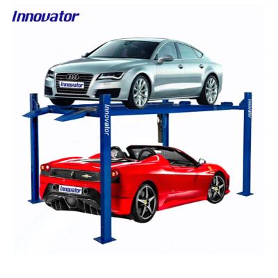 China Hydraulic Carport 4 Post Four Post Hydraulic Car Park Lift IT8453 3000kg for sale