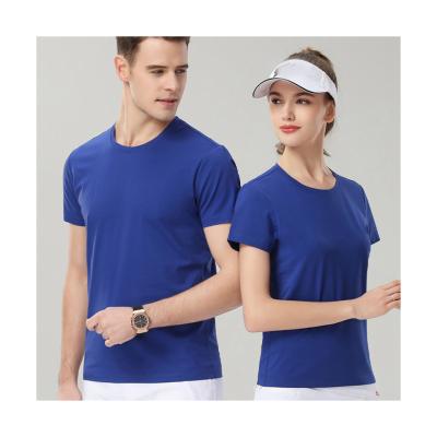 China Anti-pilling Wholesale Solid Color Sports Plus Size Couples T-shirt Plain Plus Size Men's T-shirts for sale